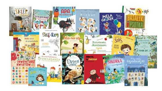 25 książek dla dzieci w duchu Montessori