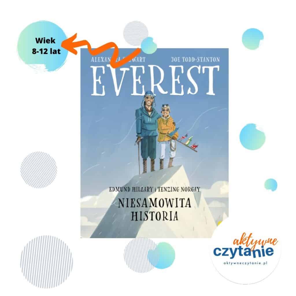 Everest ksiązki dla dzieci Wiek 8-12 latWiek 8-12 lat