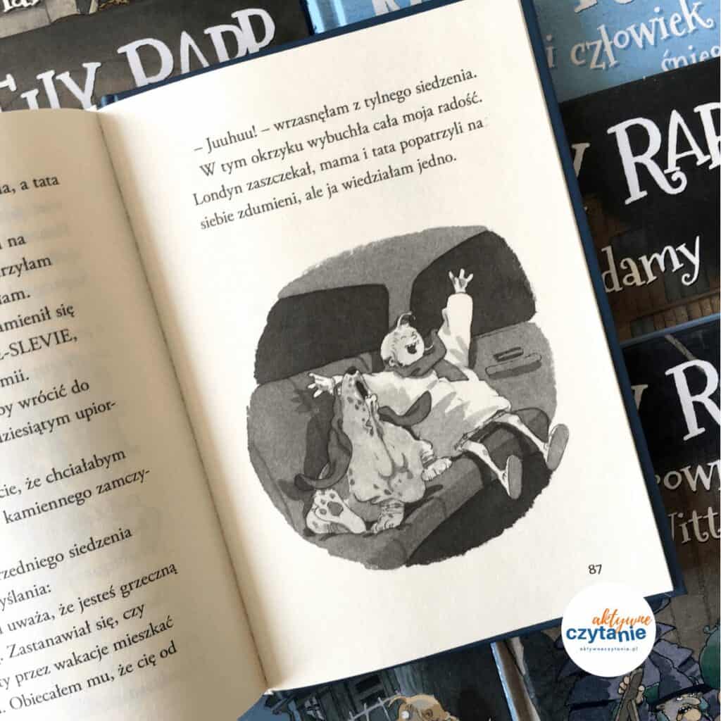 Nelly Rapp seria ksiązki dla dzieci aktywne czytanie Upiorna Akademia książki dla dzieci aktywne czytanie