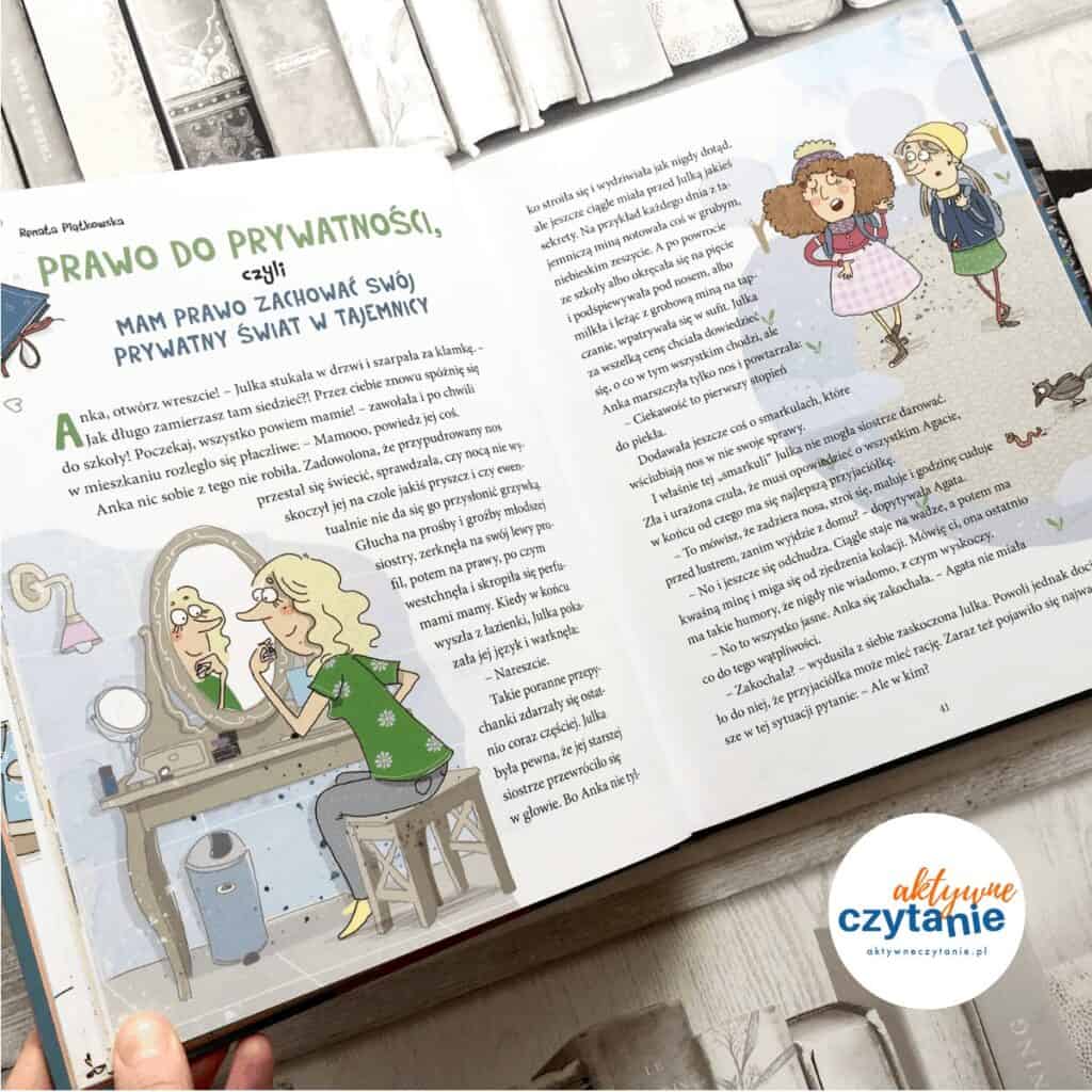 12 ważnych praw. Polscy autorzy o prawach dzieci aktywne czytanie książki 7