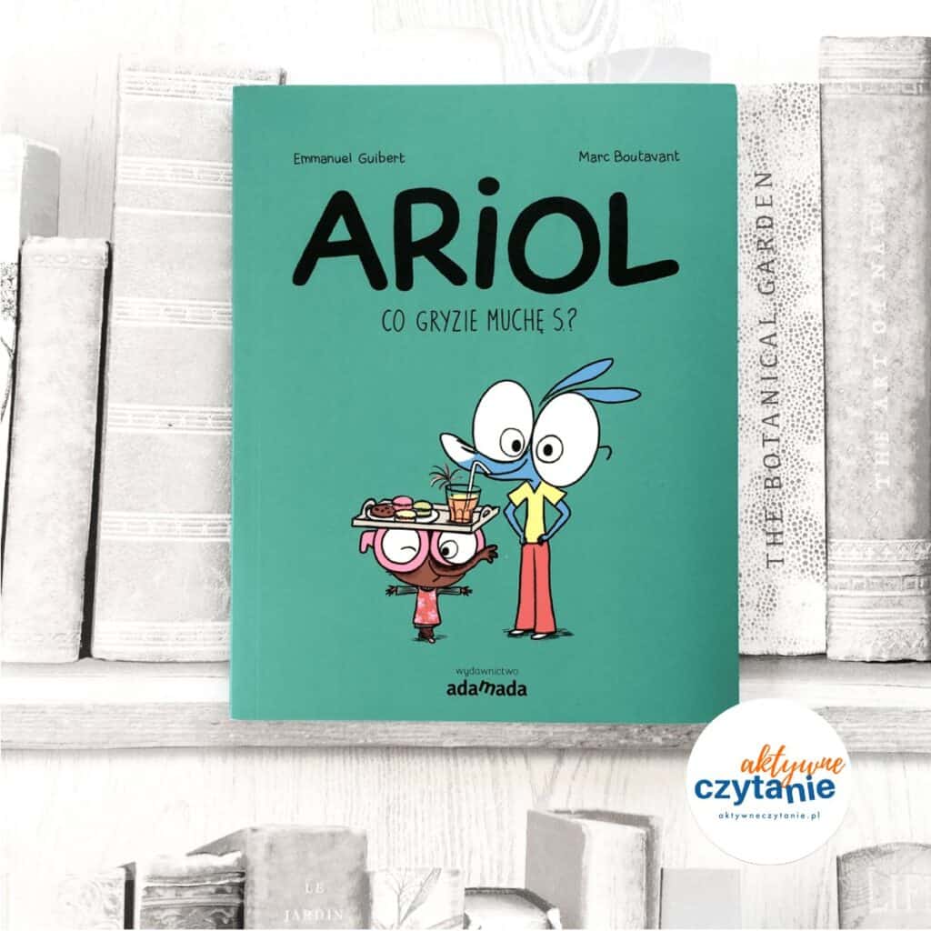 Ariol. Co gryzie muchę S.? ksiązki dla dzieci komiks aktywne czytanie książka zgłoszona do plebiscytu