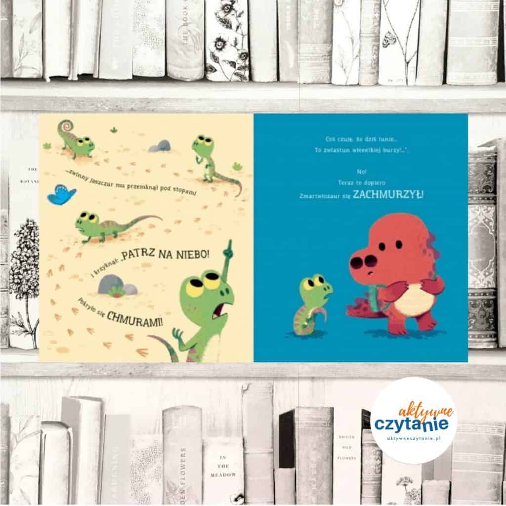 zmartwiozaur książki dla dzieci aktywne czytanie 2
