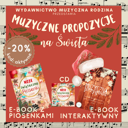 Baner Muzyczna Rodzina ksiazki dla dzieci aktywne czytanie wirtualne targi