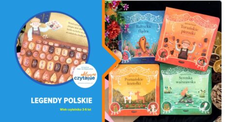 legendy polskie mamania ksiazki dla dzieci