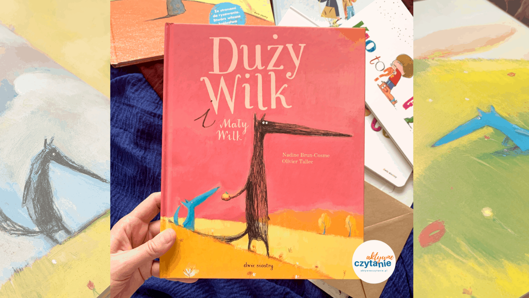 ksiazka duzy wilk i maly wilk recenzja blog aktywne czytanie ksiazki dla dzieci101 ksiazka duzy wilk i maly wilk recenzja blog aktywne czytanie ksiazki dla dzieci101