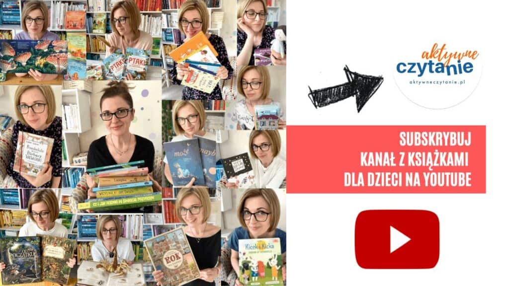 yt ksiazki dla dzieci anna jankowska aktywne czytanie recenzje książkowe wideorecenzje ksiązki dla 6 latka