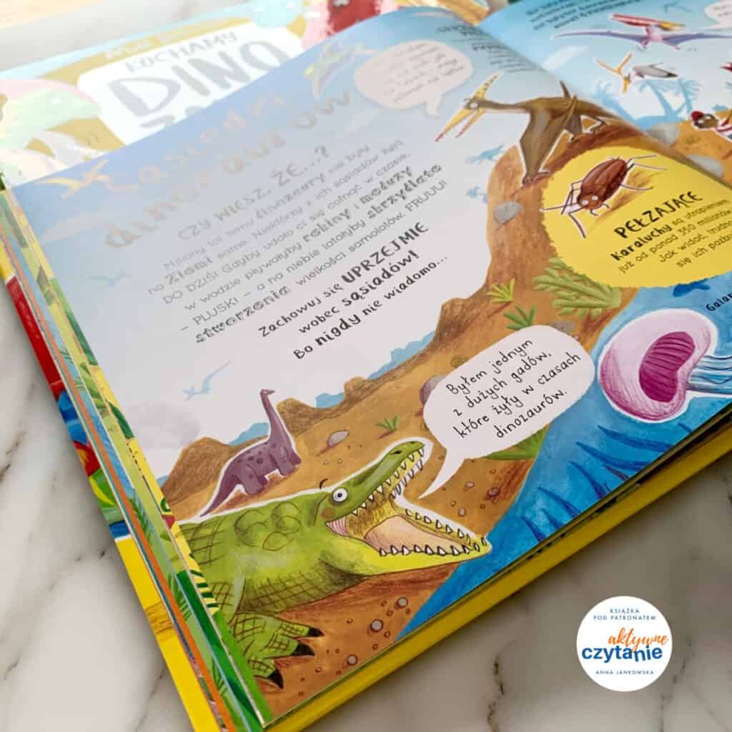 kochamy dinozaury recenzja ksiazki dla dzieci papilon
