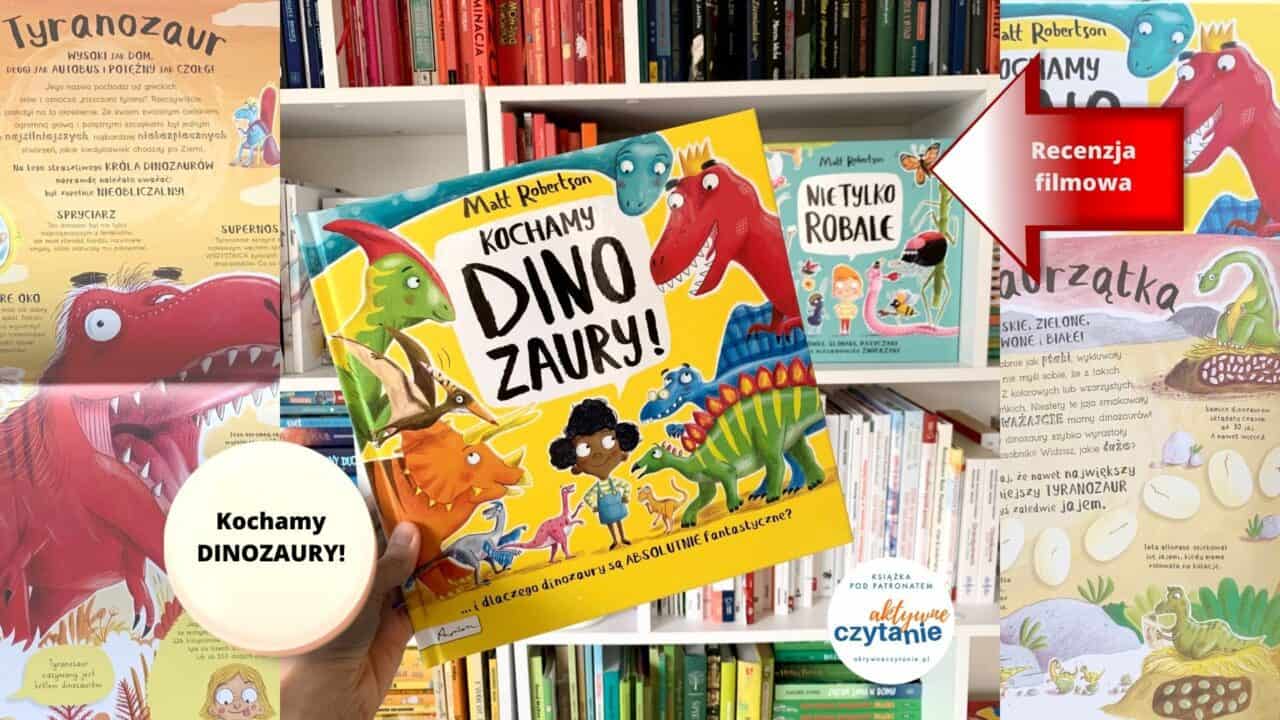 Kochamy dinozaury! 🦖🦕 RECENZJA książki dla dzieci o dinozaurach