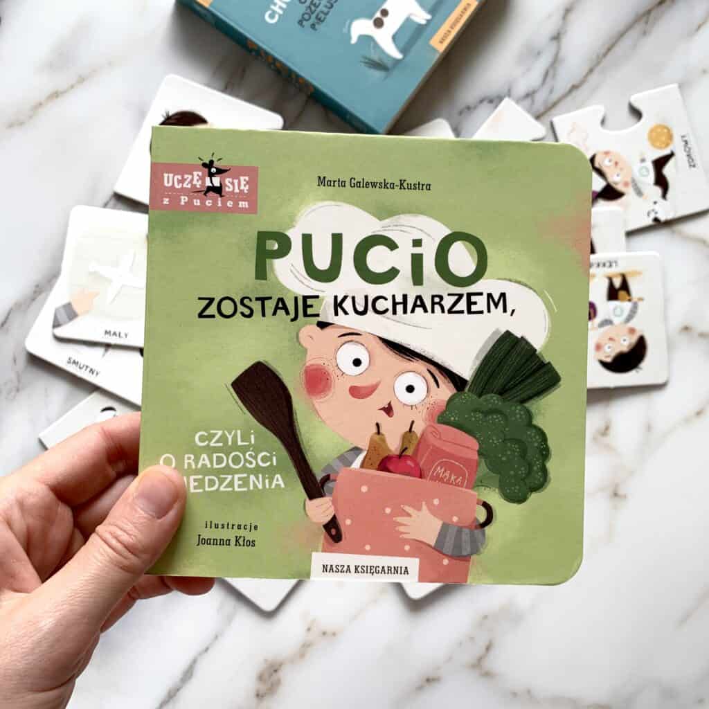 pucio zostaje kucharzem recenzja ksiazki dla dzieci