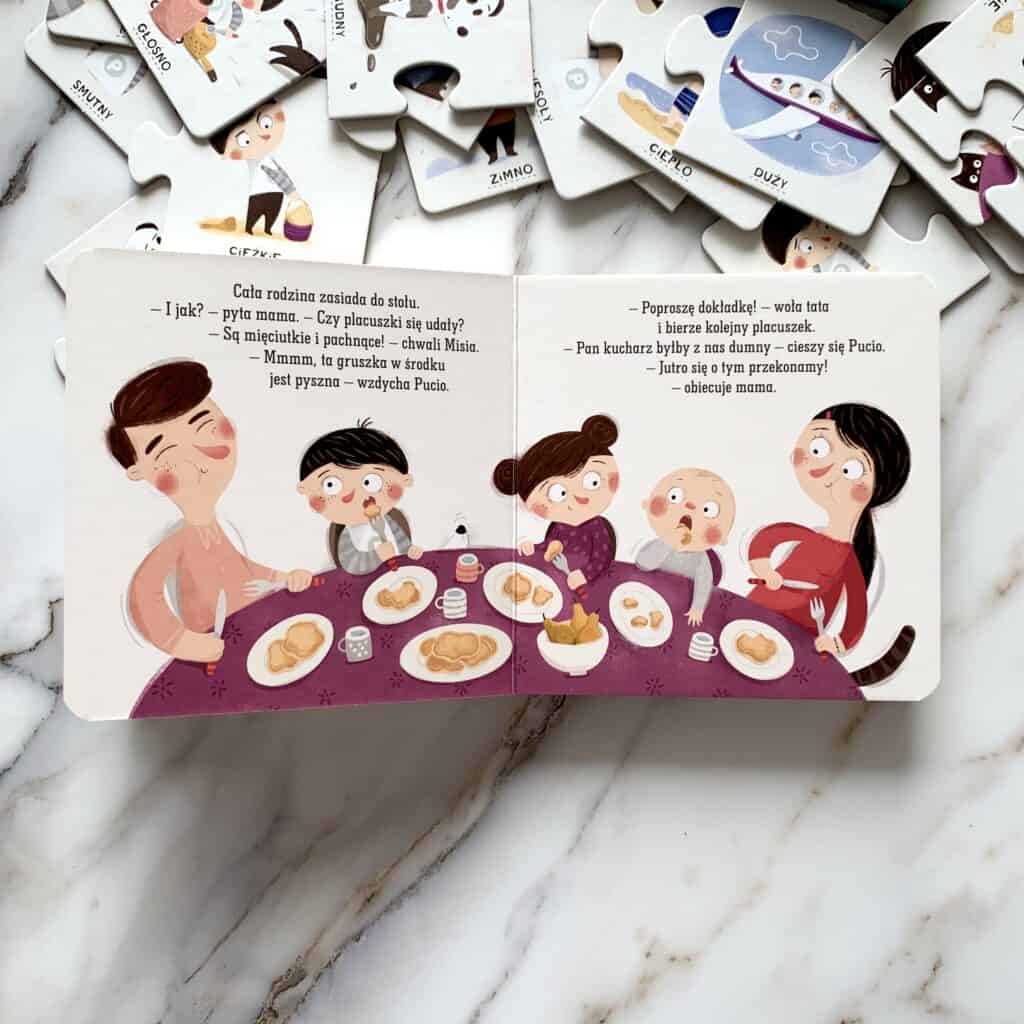 pucio zostaje kucharzem recenzja ksiazki dla dzieci
