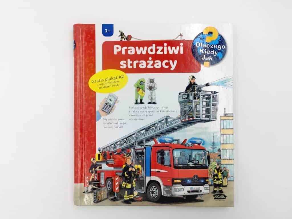 prawdziwi strażacy recenzja ksiazki dla dzieci