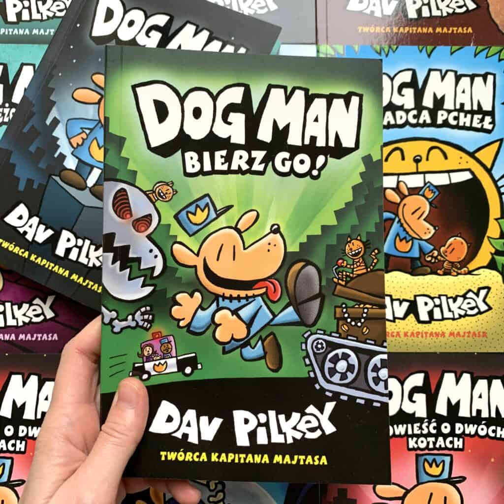 dogman bierz go recenzja ksiazki i komiksy dla dzieci