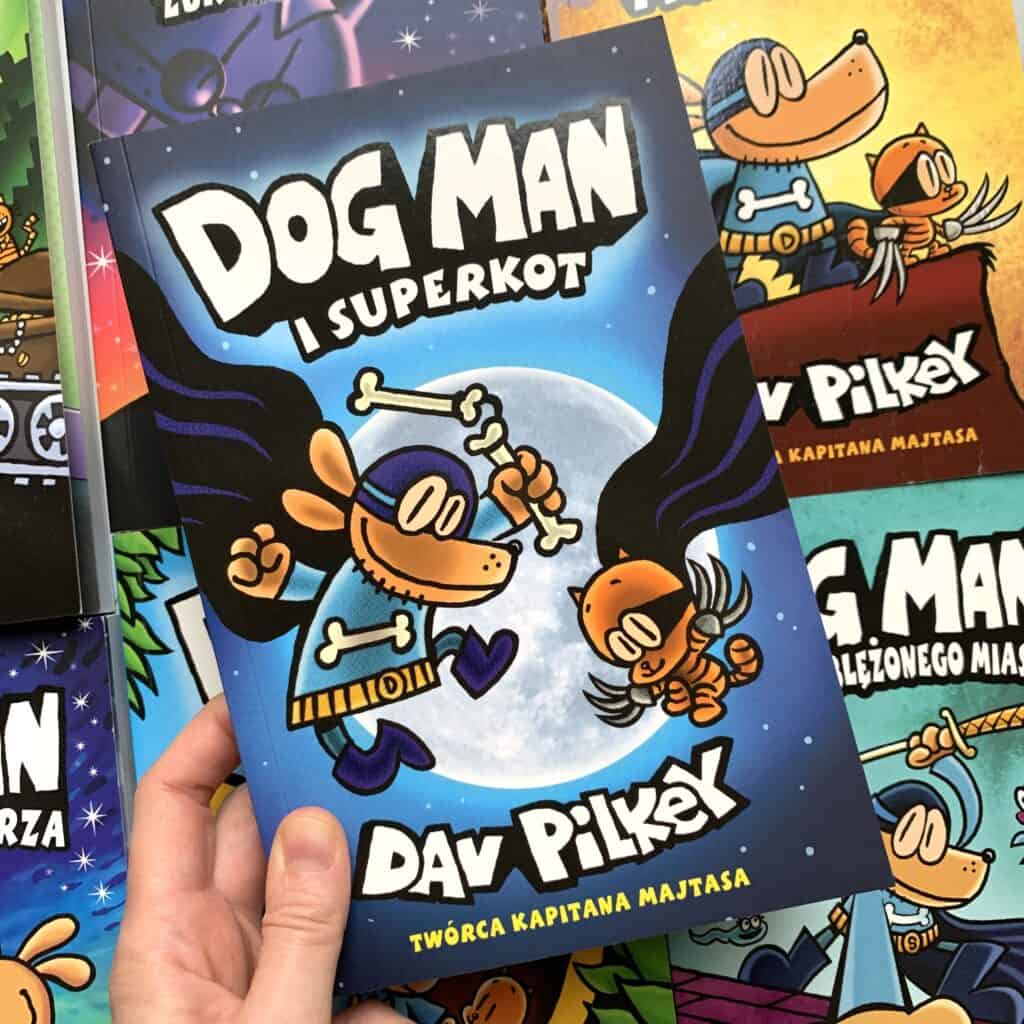 dogman recenzja ksiazki i komiksy dla dzieci i superkot