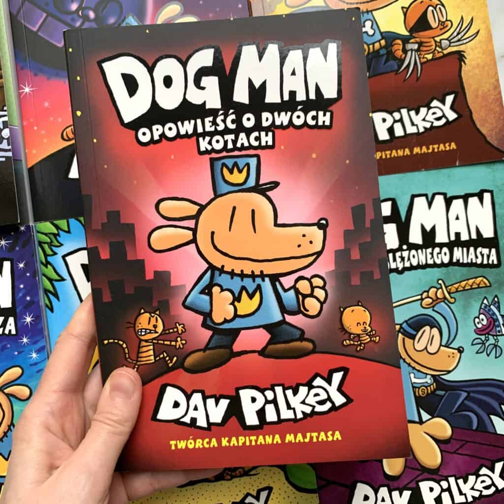 dogman recenzja ksiazki i komiksy dla dzieci opowiesc o dwoch kotach