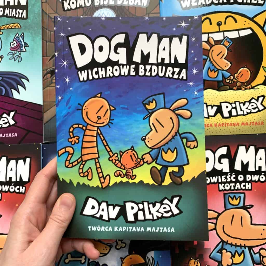 dogman wichrowe bzdurza recenzja ksiazki i komiksy dla dzieci