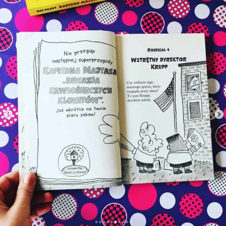 kapitan majtas recenzja ksiazki dla dzieci komiksy dla modziezy6