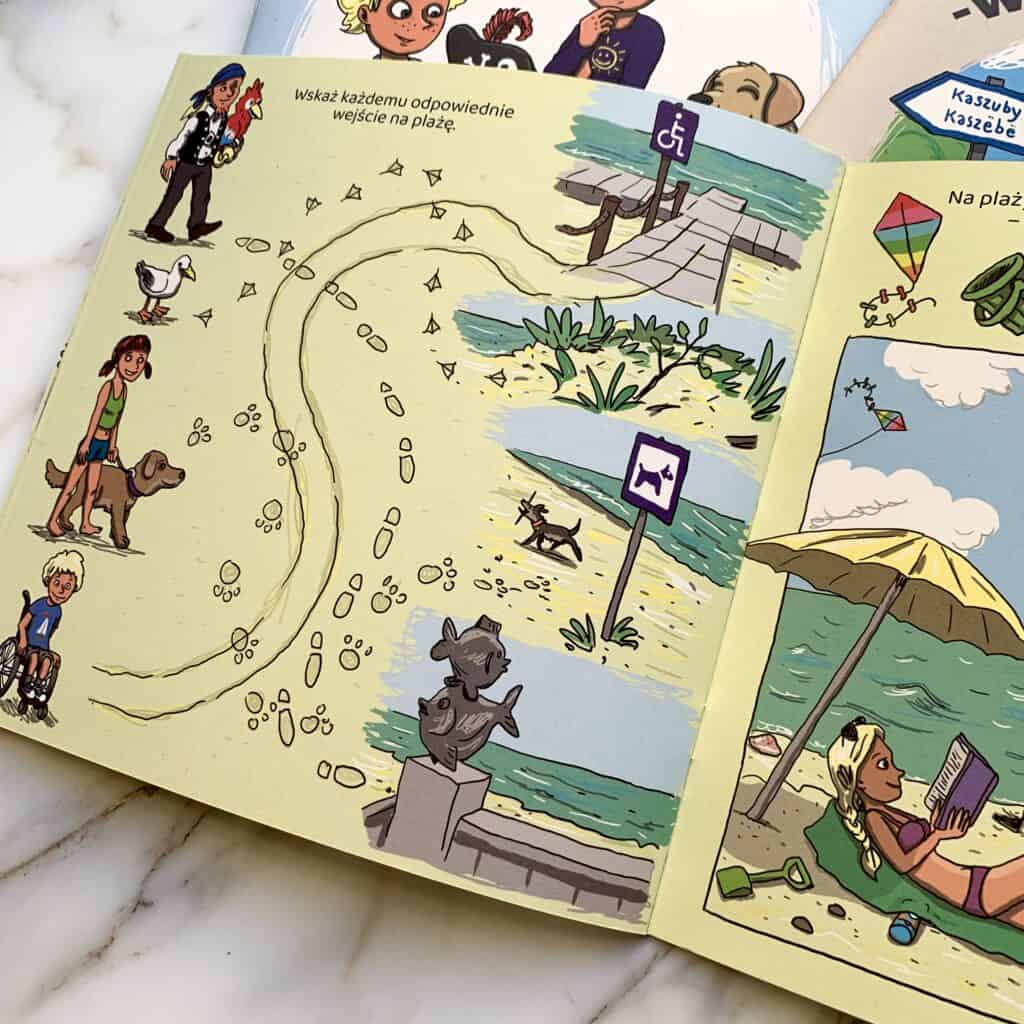 zabawa na plazy przygody rysia i krzysia recenzja ksiazki dla dzieci