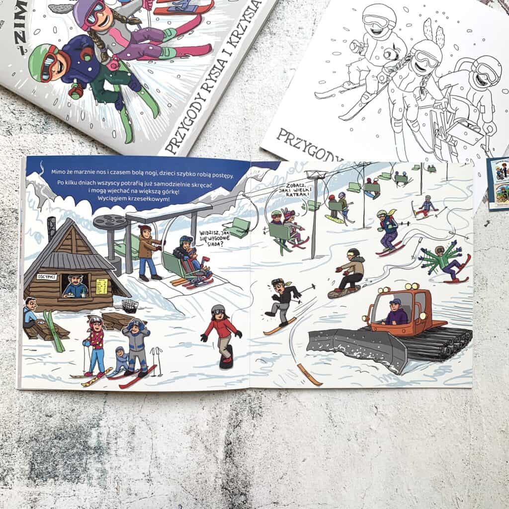przygody rysia i krzysia zimowy sen recenzja ksiazki dla dzieci