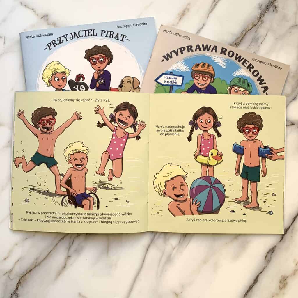zabawa na plazy przygody rysia i krzysia recenzja ksiazki dla dzieci