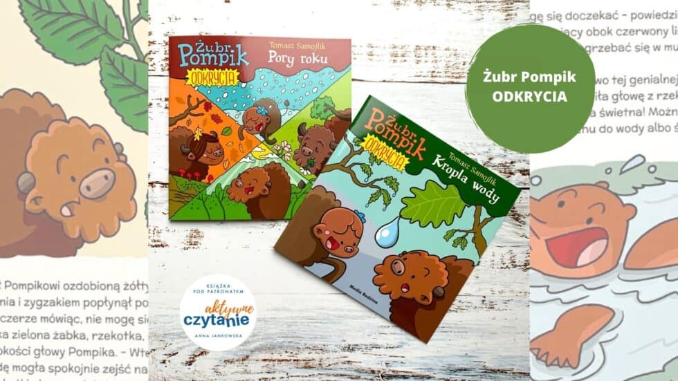 zubr pompik odkrycia recenzja ksiazki dla dzieci