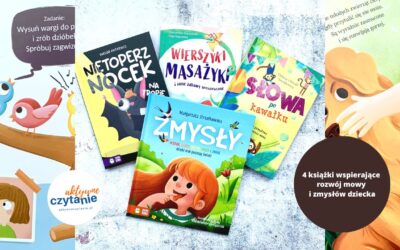 4 książki wspierające rozwój mowy i zmysłów dziecka – Zielona Sowa