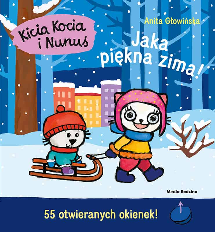 kicia_kocia_jaka_piekna_zima_zapowiedzi ksiazki dla dzieci