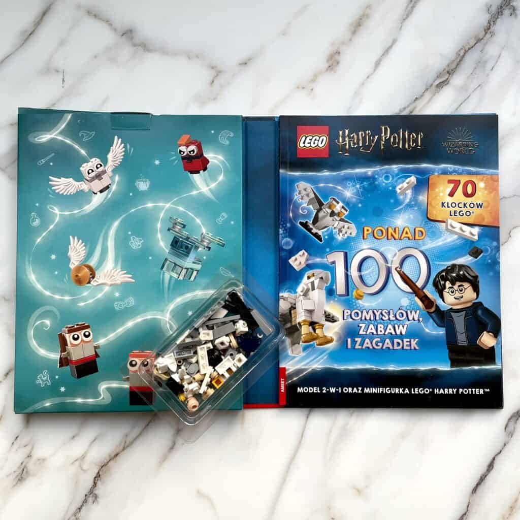 LEGO HARRY POTTER PONAD 100 POMYSLOW ZABAW I ZAGADEK recenzja ksiazki dla dzieci ameet-1