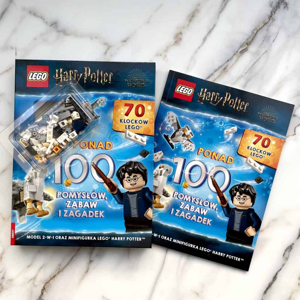 LEGO HARRY POTTER PONAD 100 POMYSLOW ZABAW I ZAGADEK recenzja ksiazki dla dzieci ameet-2