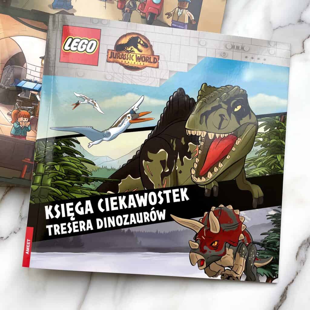 Lego Jurassic World Owen kontra Delacourt ameet recenzja ksiazki dla dzieci-7