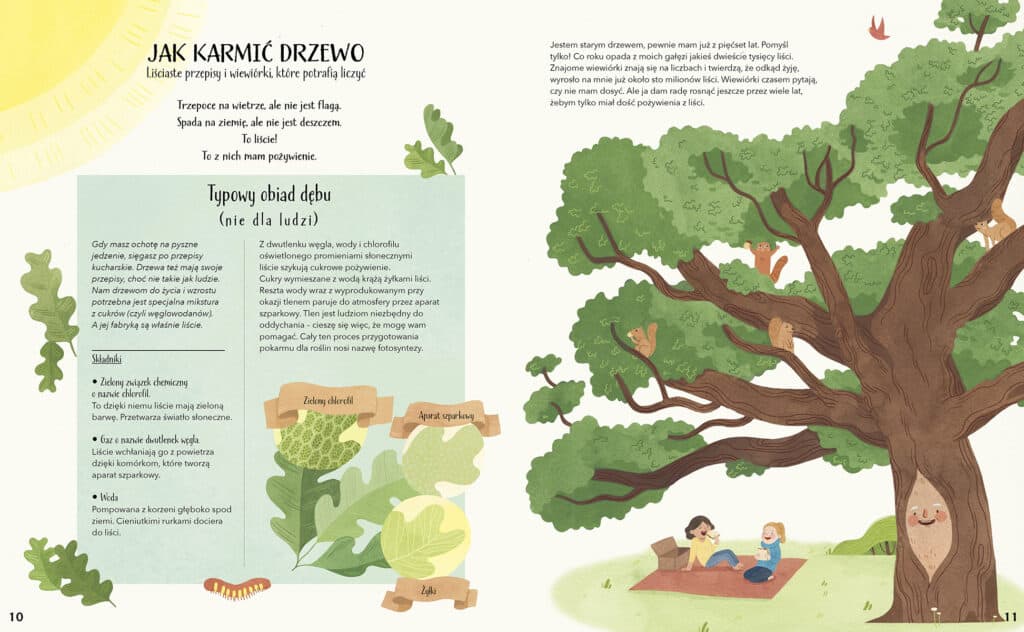Sekretne zycie drzew zapowiedzi ksiazki dla dzieci aktywne czytanie