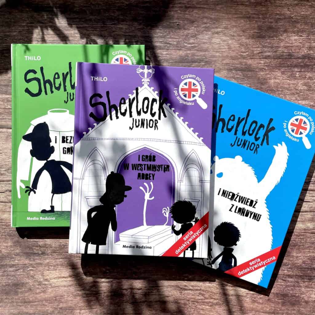 Sherlock Junior i grob w Westminster Abbey recenzja ksiazki dla dzieci media rodzina nauka angielskiego2