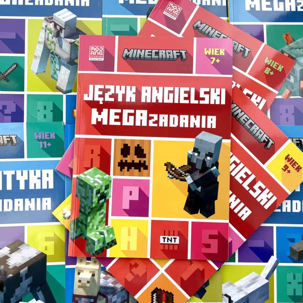 minecraft megazadania jezyk angielski recenzja ksiazki dla dzieci3
