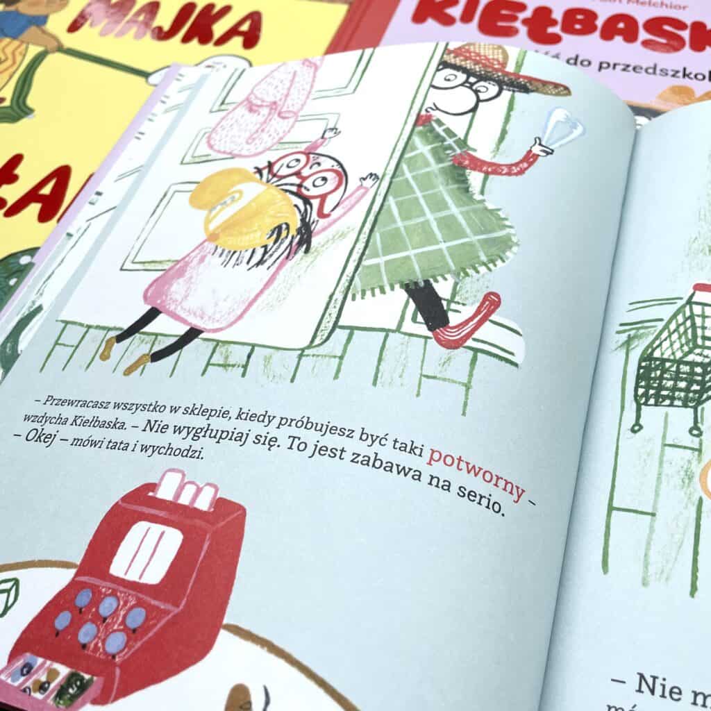 kielbaska nie chce isc do przedszkola recenzja ksiazki dla dzieci
