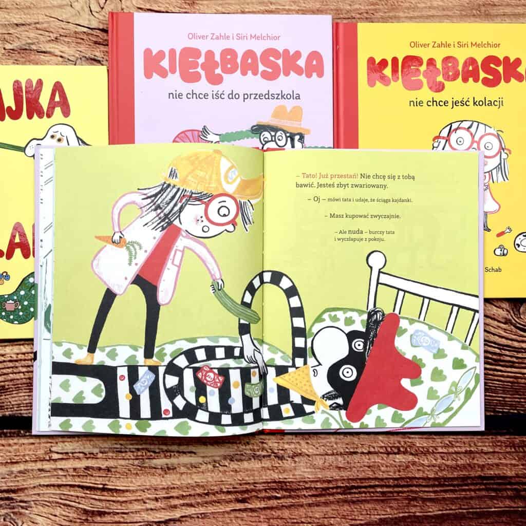 kielbaska nie chce isc do przedszkola recenzja ksiazki dla dzieci