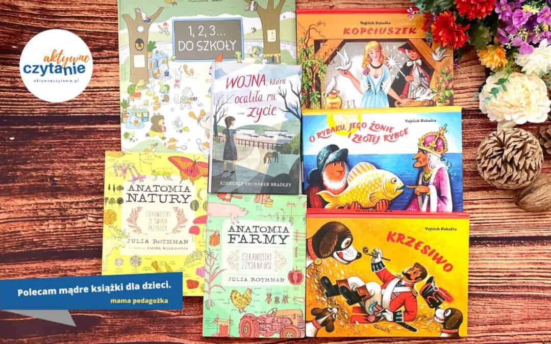 7 wyjątkowych książek wydawnictwa Entliczek dla wieku 3-14 lat. Książki pop-up i edukacyjne