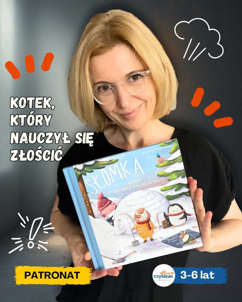 Słomka. Kotek, który nauczył się złościć