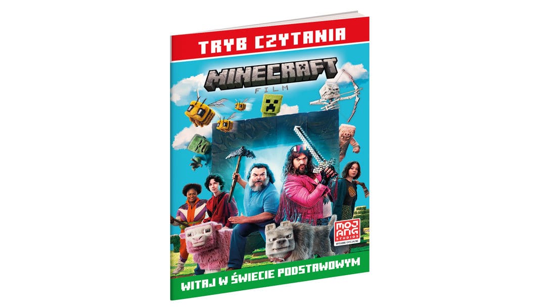 Minecraft. Film. Witaj w Świecie Podstawowym. Tryb czytania