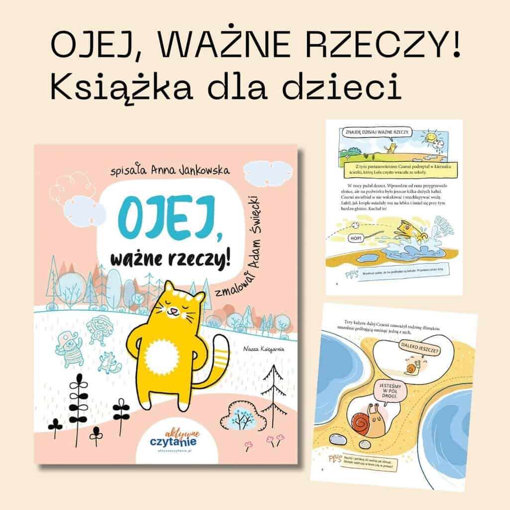 ojej wazne rzeczy recenzja ksiazki dla dzieci aktywne czytanie 2