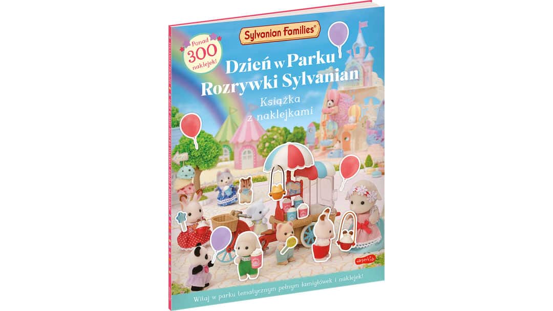 Sylvanian Families. Dzień w Parku Rozrywki Sylvanian. Książka z naklejkami