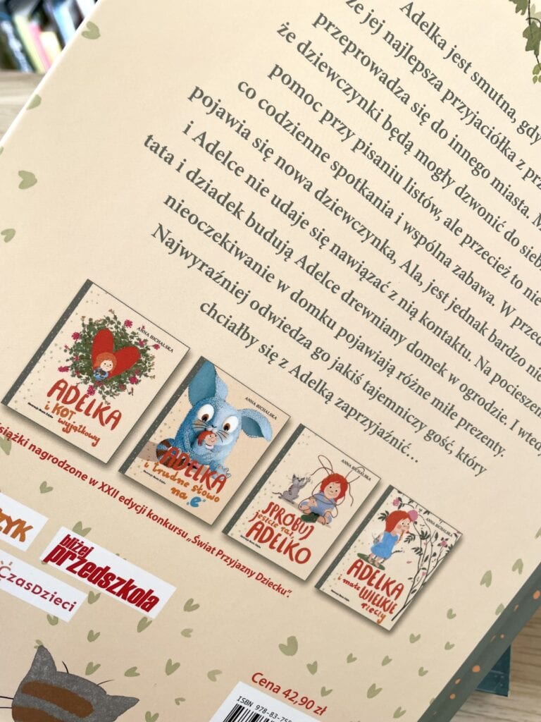adelka-i-przyjazn-recenzja-ksiazki-dla-dzieci-bis aktywne czytanie