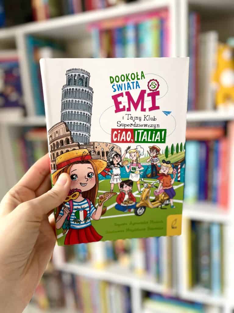 ciao-italia-dookola-swiata-emi-i-tajny-klub-superdziewczyn-recenzja-ksiazki-dla-dzieci-aktywne-czytanie-wilga aktywne czytanie7
