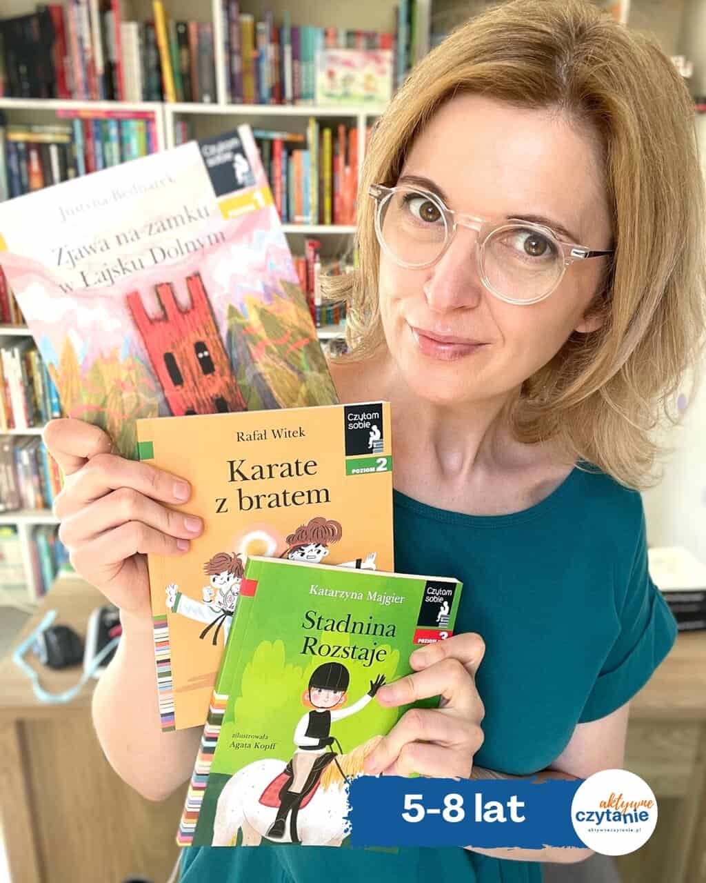 CZYTAM SOBIE: Zjawa na zamku w Łajsku Dolnym, Karate z bratem, Stadnina Rozstaje