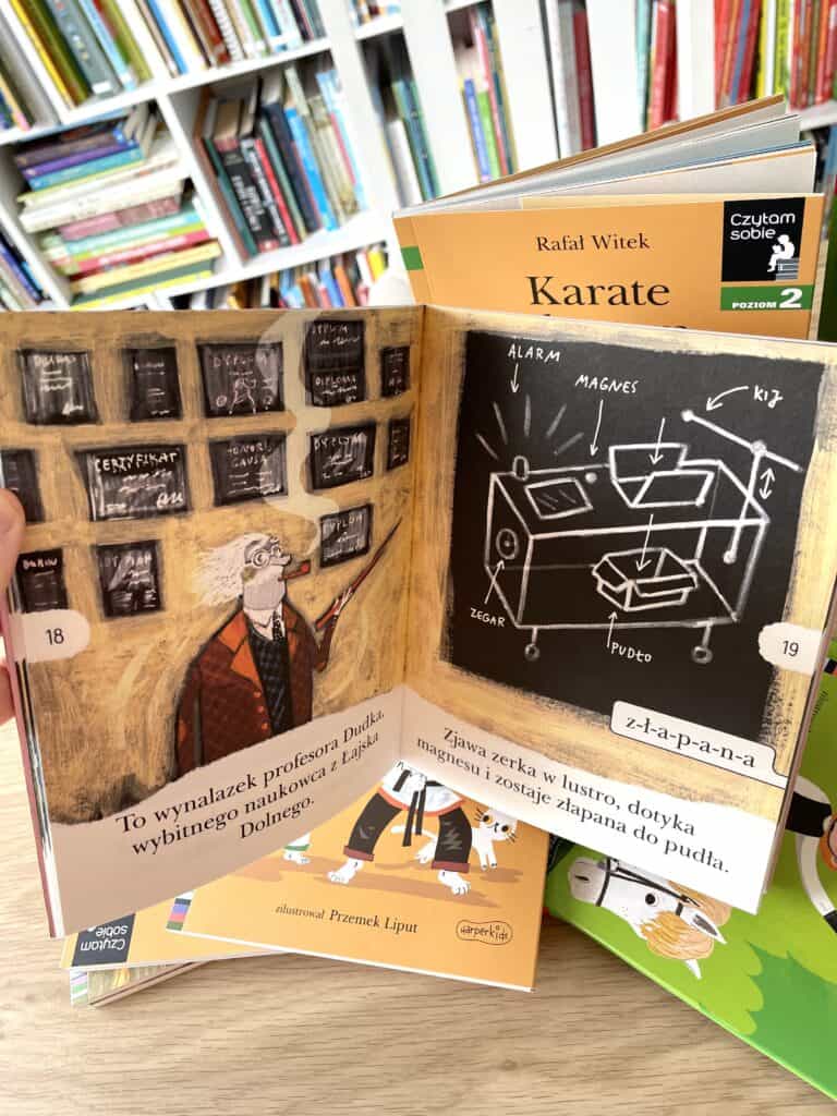 czytam-sobie-zjawa-na-zamku-w-lasku-dolnym-karate-z-bratem-stadnina-rozstaje-recenzje-ksiazek-dla-dzieci aktywne czytanie recenzje1