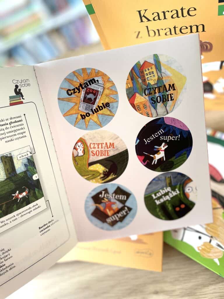 czytam-sobie-zjawa-na-zamku-w-lasku-dolnym-karate-z-bratem-stadnina-rozstaje-recenzje-ksiazek-dla-dzieci aktywne czytanie recenzje1