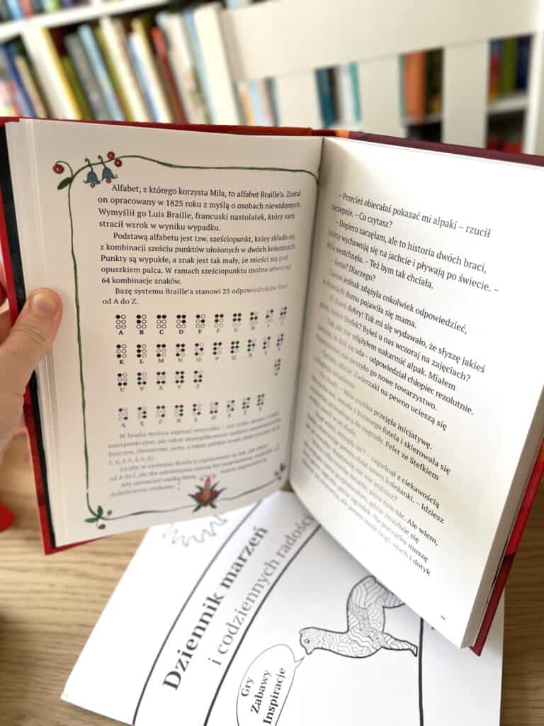 marzenie mili recenzja ksiazki dla dzieci aktywne czytanie3