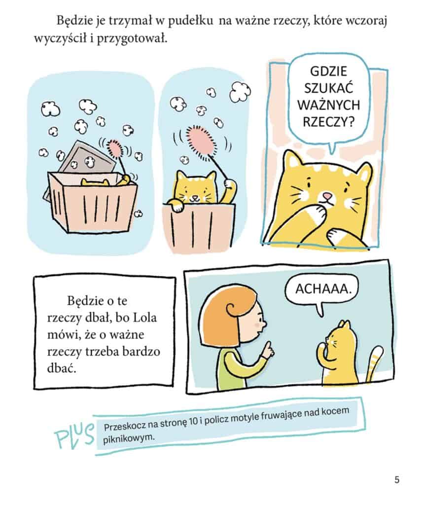 ojej wazne rzeczy aktywne czytanie ksiazki dla dzieci