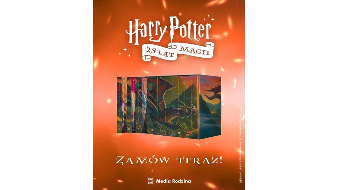 Pakiet: Harry Potter. Tomy 1-7. Edycja jubileuszowa w twardej oprawie