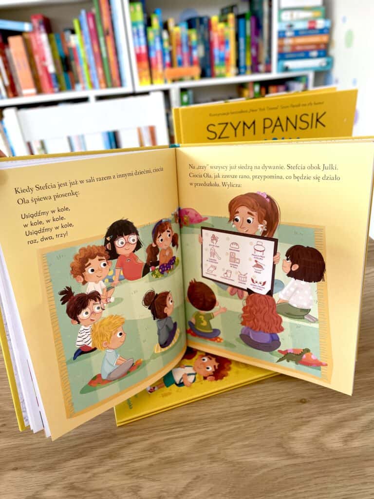 stefcia-w-przedszkolu-recenzja-ksiazki-dla-dzieci aktywne czytanie papilon7
