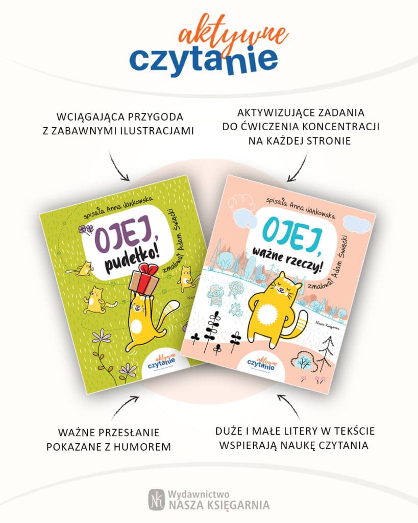 ojej wazne rzeczy aktywne czytanie ksiazki dla dzieci 1