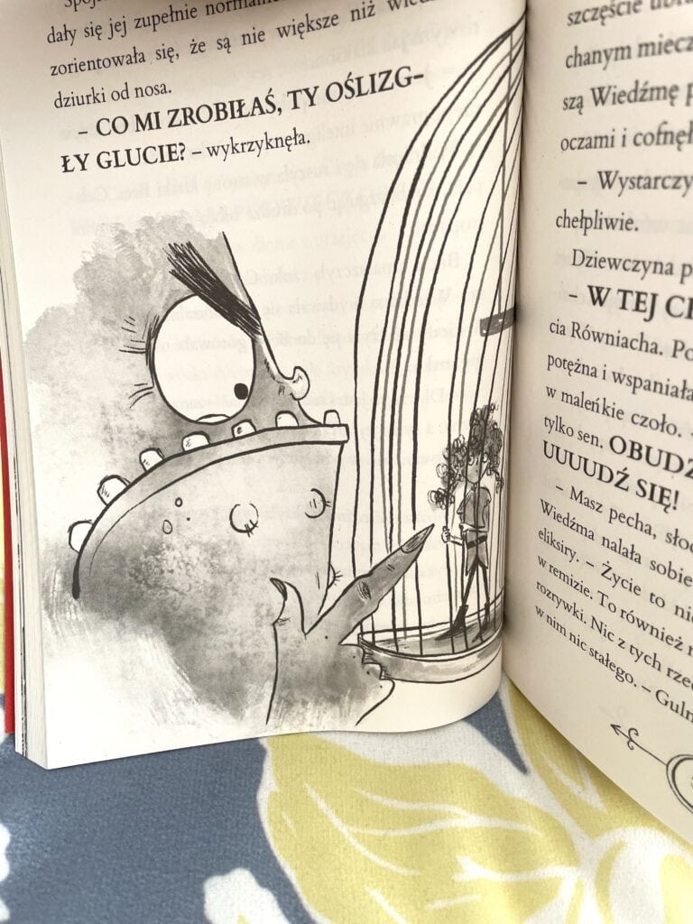 becia rowniacha i ropusza wiedzma recenzja śmieszne ksiazki dla dzieci 6-9 lat aktywne czytanie wydawnictwo magiczne1